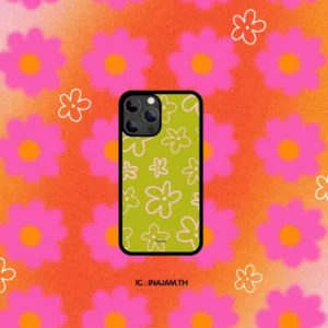 เคสไอโฟนลายดอกไม้แบรนด์ Inajam Collection Flora
