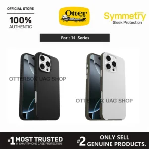 เคส OtterBox รุ่น Symmetry Series - iPhone 16 Pro Max / 16 Pro / 16 Plus / 15 14 13 12 Pro Max / 15 14 Plus / 13 12 Mini / 11 Pro Max / XS Max / XR / X / 8 7 Plus / SE2