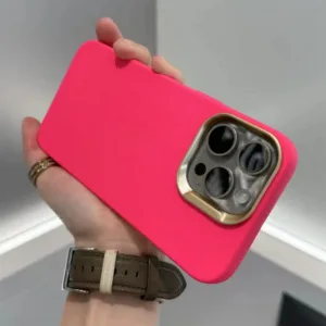 【Matte Silicone soft case/Rose Red】เคส compatible for iphone 11 12 13 14 15 16 pro max case