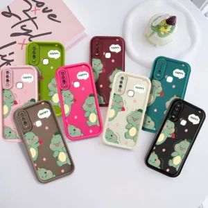 ไดโนเสาร์น้อยน่ารักสําหรับ VIVO Y02S Y11 2019 Y12 Y12i Y12S Y12A Y15 Y15S Y15A Y01 Y16 Y17 Y17S Y19 Y5S Y20 Y20 Y20i Y20a Y20i Y20a Y20