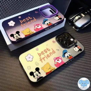 การ์ตูนมิกกี้เมาส์เคส Realme C67 C25 C11 C51 C20 C33 C35 C53 C11 C21 C17 Note C12 C55 C15 5 5i C30 C20 7i 50หมีวินนี่เคส