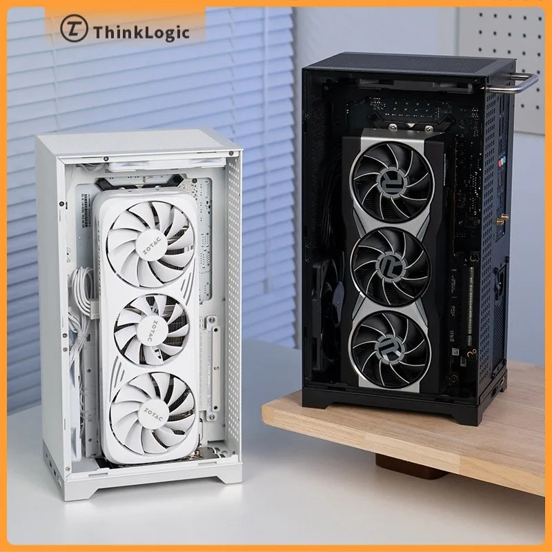 Shiny Snake L300 แชสซีแนวตั้งแบบพกพา ITX แบบพกพา TYPEC มินิเดสก์ท็อปแชสซีหลัก Ultra mini