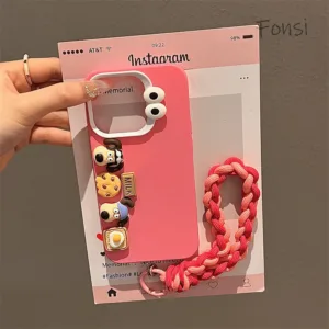 [คุณภาพสูง] Rose Palm Door Skin Touch liquid เคสโทรศัพท์สําหรับ iPhone15 14 13 12 11 Pro MAX IXS MAX XR XS ปลอกกันกระแทกป้องกันกล้องซิลิโคนนุ่มปกหลัง