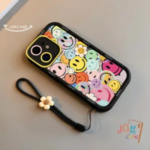 โชคดี ยิ้ม สำหรับ Oppo A12 A16 A17K A5s A57 A16K A15 A17 A74 A18 A58 A78 A38 A7 A3s A55 A54 A31 Reno 8T 6 เปลือกนิ่ม เคส