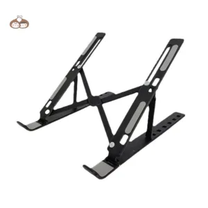 Bef 8 เกียร์ขาตั้งแล็ปท็อปแบบพับได้โน้ตบุ๊คแบบพกพาฐานรองรับปรับ Riser Cooling แล็ปท็อป Cooler อุปกรณ์เสริม TH