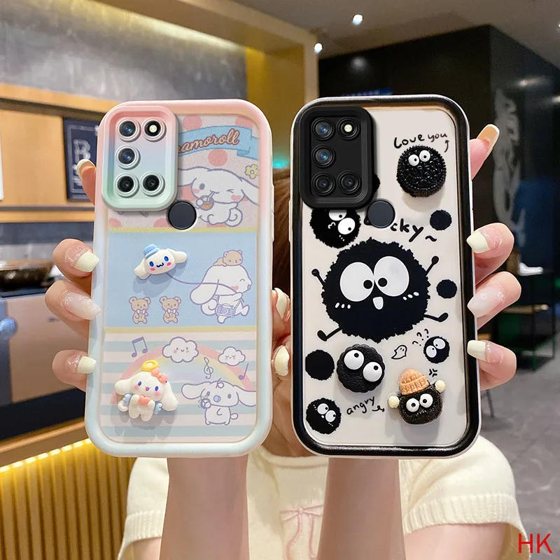 เคส realme 7i Realme C17 การ์ตูนการ์ตูนตุ๊กตาของเล่น การ์ตูนTPUSoftซิลิโคนเคสโทรศัพท์XXGZ