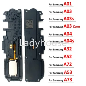 ลําโพงด้านล่างลําโพงเสียง Buzzer Ringer Flex สําหรับ Samsung A02s A03s A32 A52 A72 A01 A03 Core A04 A04s A53 A73 A71 4G อะไหล่