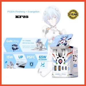 PISEN KF25 EVA Ayanami Rei 65W Gan Multi Interface Desktop สถานีชาร์จ