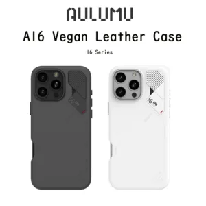 Aulumu A16 Vegan Leather With Magnetic เคสหนังVeganกันกระแทกเกรดพรีเมี่่ยม เคสสำหรับ iPhone16Pro/16Promax