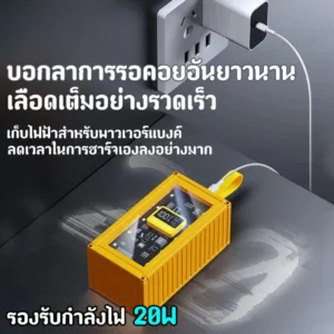 【COD】Powerbank พร้อมไฟ LED 50000mAh 80000mAh COD【รองรับ120Wชาร์จเร็ว】พาวเวอร์แบงค์ความจุสูง ชาร์จเร็วสองทิศทาง จอ