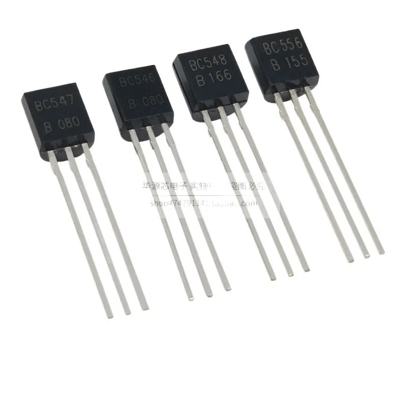 20 ชิ้น/ล็อต BC546/BC547/BC548/BC556 In-Line TO-92CBE NPN Low Power Crystal Tube Triode