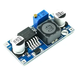 รุ่นอัพเกรด โมดูลลดแรงดัน บอร์ดปรับแรงดันไฟลง สเต็ปดาวน์Step Down DCtoDC 3-40Vto1.5-35V2A พร้อมส่ง
