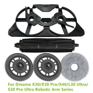 สําหรับ Dreame X30/X30 Pro/X40/L30 Ultra/S30 Pro Ultra Robotic Arm Series ตัดผม Anti-Tangle แปรงหลัก Mop ถาดทําความสะอาด