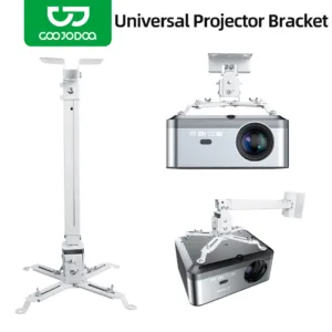 GOOJODOQ Versatile 3-in-1 Projector Mount: Flush Ceiling