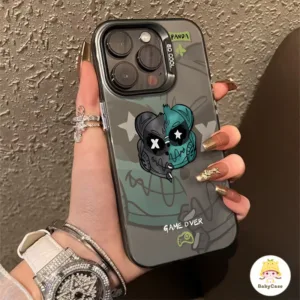 เทรนดี้คูลแบร์ซอฟท์ เคสIPhone 11 15 13 Pro Max 14 12 Pro Max 7Plus 11 Pro Max XR X XS Max 8 7 15 14 Plus SE 2020