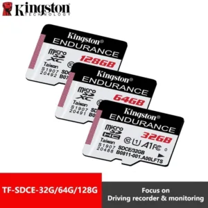 Activespace Kingston High Endurance MicroSD Card Class10 64GB 32GB 128GB Memorias Micro SD