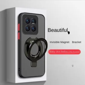 โปร่งใส Matte แม่เหล็กสําหรับ Xiaomi Mi 14T 12 12s 12x 12t 13 13t 14 ultra 11t 10t poco f6 f5 f4 f3 x6 x5 m6 Pro k70 k70e note14 กันกระแทกกรณีปกหลัง