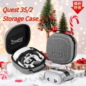 bagFor Meta Quest 3S กระเป๋าเก็บของโฮสต์ Quest 3/2 กระเป๋าเก็บของแบบพกพากล่องเก็บของกันน้ําอุปกรณ์เสริม