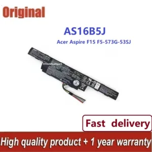 ✨Battery notebook Acer ใช้กับรุ่น F15 F5-573 F5-573G AS16B8J และ AS16B5J 10.95V 5600mAh