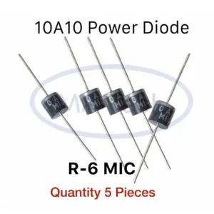 10A10 ไดโอด 10A10 Diode 10A1000V จำนวน 5 ชิ้น 5pcs Diode Power Diode R-6MIC
