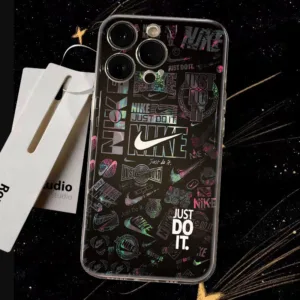 เคสไอโฟน 15/14/13/12/11 Pro max Fashion Label ซิลิโคน กันกระแทก Compatible Case iPhone 11