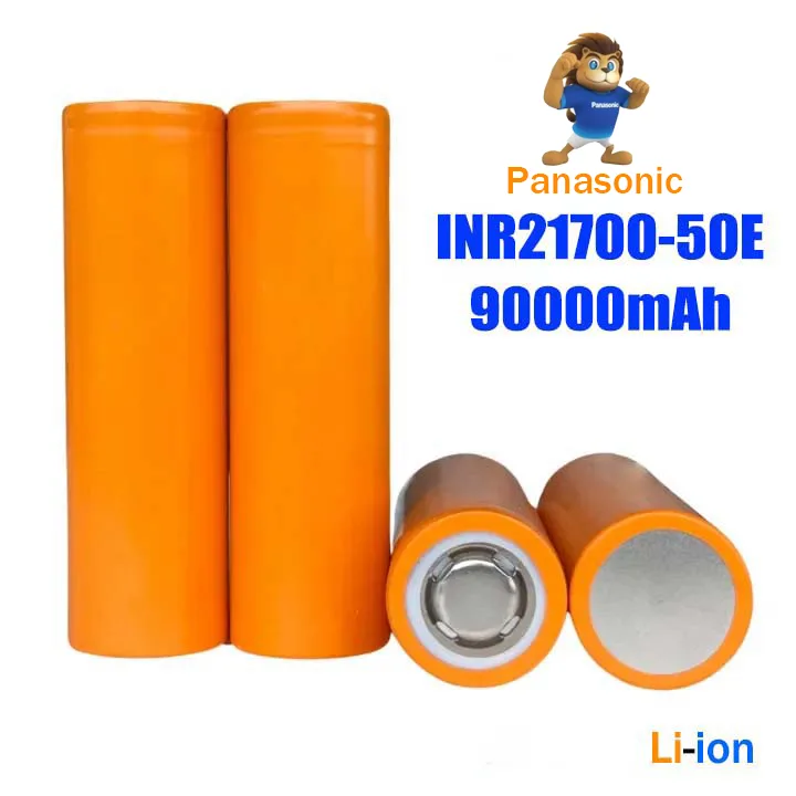 ถ่านชาร์จ 21700 Battery 3.7V 90000mAh Li-ion ถ่านโซล่าเซล ถ่านสว่านไฟฟ้า ลิเธียม แบต ถ่านไฟฉาย ถ่าน สว่าน โซล่าเซล