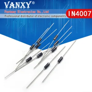 100pcs 1N4007 1N5819 1N4001 UF4007 FR107 FR157 FR207 1N4004 1N4937 HER107 RL207 1N5817 1N5399 DO-41 RL204 RL205 RL257 FR102 RL257