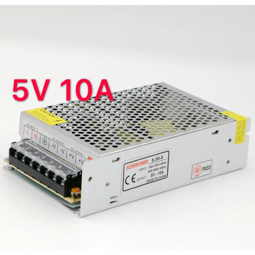 สวิทชิ่ง เพาวเวอร์ ซัพพลาย Switching Power Supply 5V 10A 50W