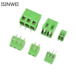 10 ชิ้น KF128L 5.00 - 2P 3P Connector Terminal Block 5.00 มม.Pitch KF128-2P/3P