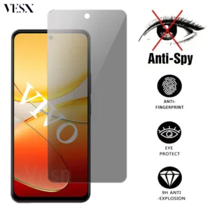ฟิล์มกระจก ฟิล์มกันเสือก กันมอง VIVO Y200 Y200e Y100 Y58 Y38 Y36 Y35 Y28 Y28s Y27 Y27s Y22 Y22s Y19s Y18 Y18i Y17s Y16 Y03 Y03T Y02 Y02T Y02s 4G 5G 2024