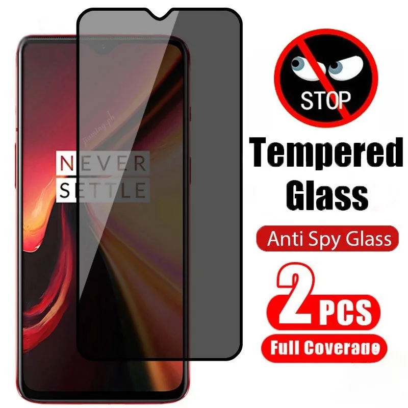 2 ชิ้น Anti-Spy กระจกนิรภัยสําหรับ OPPO A18 A38 A60 A17K A55 A94 A54 A78 A17 A16 A58 A74 A77 A57 A53 A98 A96 A95 A93 A31 A32 A7 A5S A12 A5S A15Z A5S Reno 8Z A5S 7Z A5S 7Z 5 4 3.F11 โปร