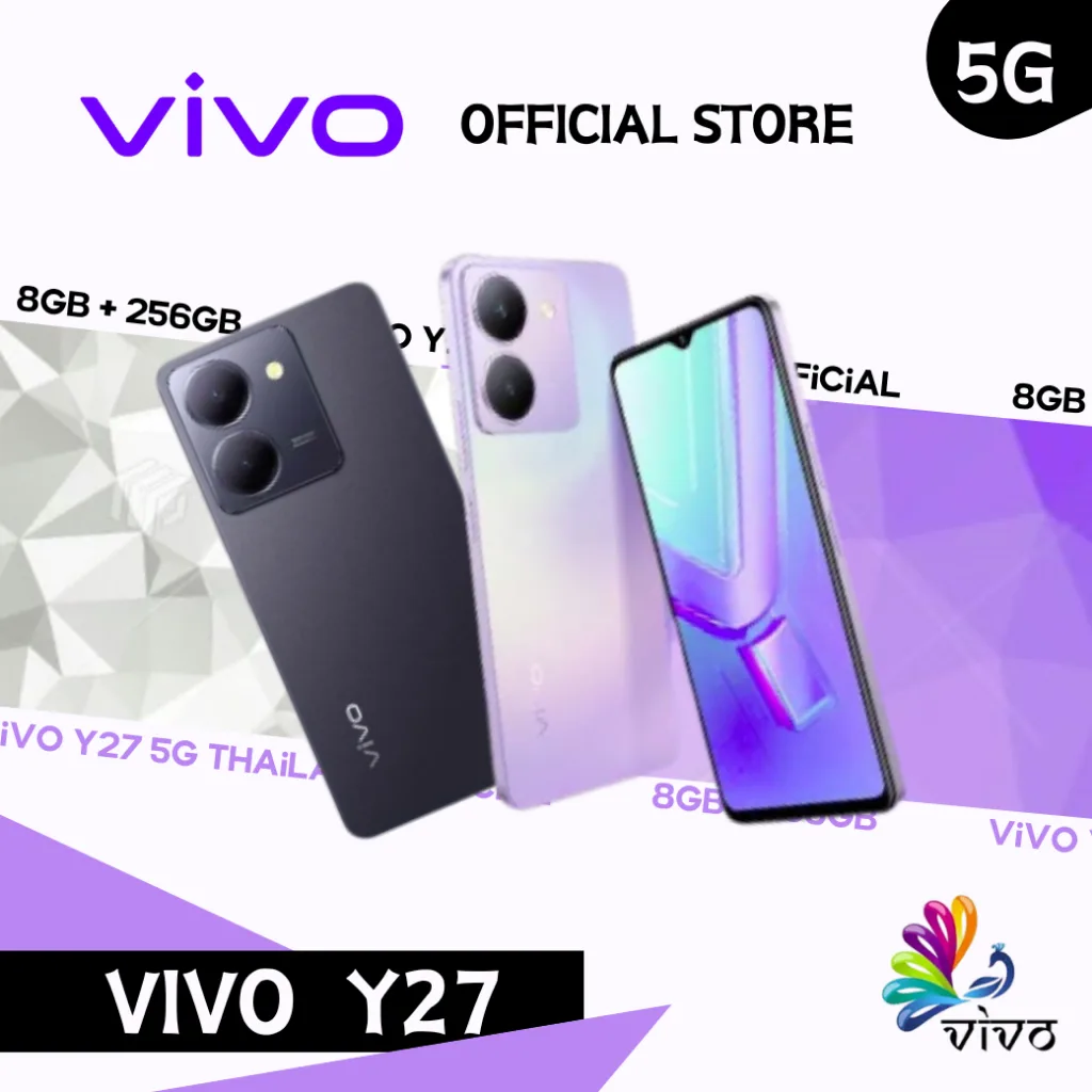 Vivo Y27 5G สาโามาโฟน