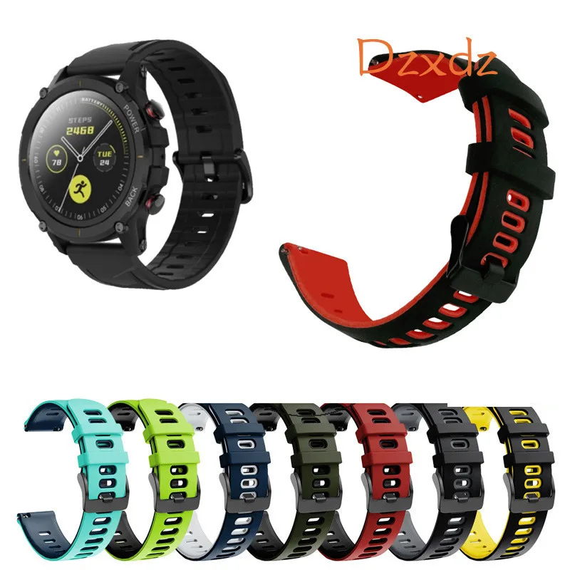 กีฬาสายนาฬิกาซิลิโคนสําหรับ Why Mars SmartWatch SW-102B SmartWatch Band เปลี ่ ยนสายรัดข ้ อมือเข ็ มขัด