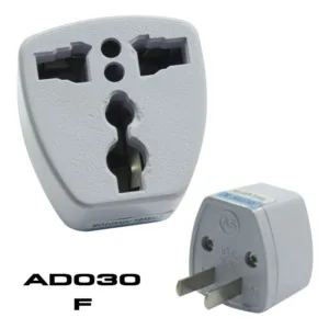 [E-tax E-Receipt] AD หัวปลั๊กแปลง 3 ขา เป็น 2 ขา 10A 220V AD030F
