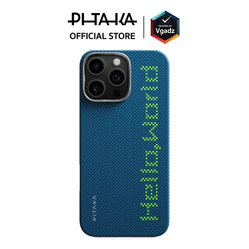Pitaka - เคสสำหรับ iPhone 16 Pro / 16 Pro Max รุ่น Tactile Woven