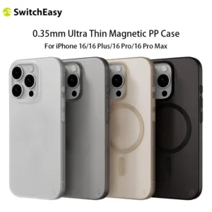สําหรับ iPhone 16 Pro/16 Pro Max SwitchEasy 0.35 มม.Super Slim Frosted Magnetic Case สําหรับ iPhone 16/16 Plus/16 Pro น้ําหนักเบากรณี iPhone