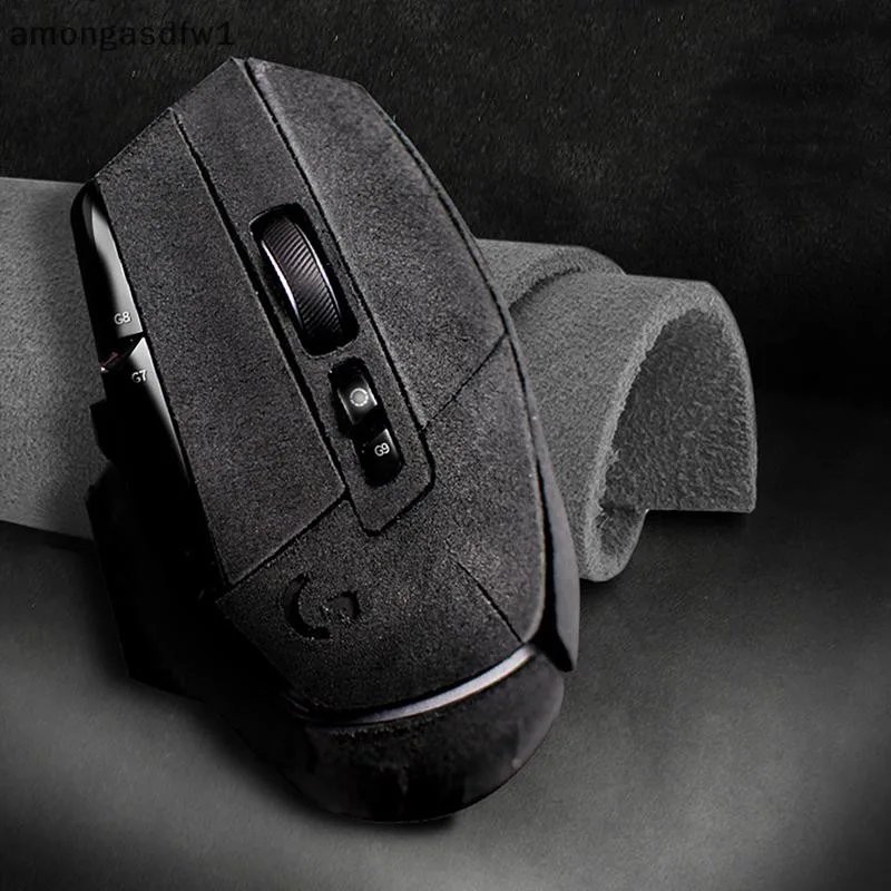Amongassdfw1 Mouse Grip Tape Skate สติกเกอร์ทําด้วยมือลื่นดูดเหงื่อ Anti-Slip สติกเกอร์สําหรับ Logitech G502X ใหม่