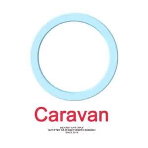 Caravan Crew Magnetic Ring แหวนแม่เหล็ก แม่เหล็กติดโทรศัพท์ สติกเกอร์แม่เหล็ก ติดเคส