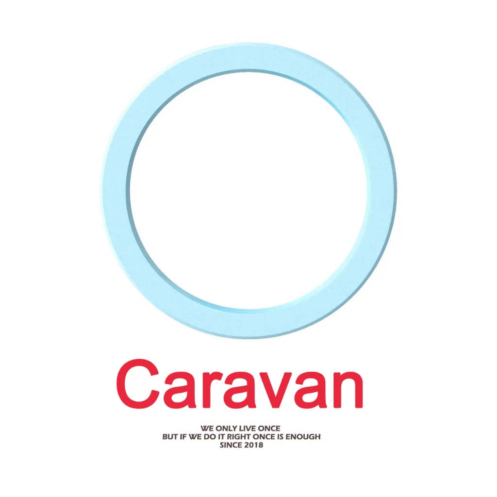 Caravan Crew Magnetic Ring แหวนแม่เหล็ก แม่เหล็กติดโทรศัพท์ สติกเกอร์แม่เหล็ก ติดเคส