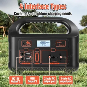 EG008Pb แหล่งจ่ายไฟเก็บพลังงานกลางแจ้งอัจฉริยะ 400000mah ธนาคารพลังงานกลางแจ้ง 220V / 300W ความจุขนาดใหญ่แบบพกพา