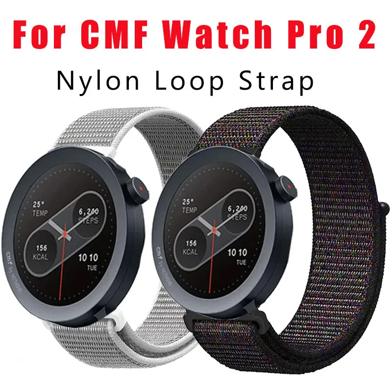 ไนลอนสายรัดสําหรับ CMF นาฬิกา Pro 2 Smartwatch Replacment สร้อยข้อมือกีฬา Watchband Correa สําหรับ CMF นาฬิกา Pro 2 Band