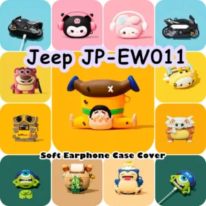 【Case Home】นําไปใช้กับ Jeep JP-EW011 เคส Case เคสหูฟัง การ์ตูนน้ําเย็น ซิลิโคนนุ่ม เคส เคสหูฟัง NO.3