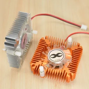 พัดลมการ์ดกราฟิก พัดลมระบายความร้อน  คูลเลอร์คอมพิวเตอร์ หม้อน้ำชิป 12V 5V ระยะห่างรู 55 มม. 5.5ซม.