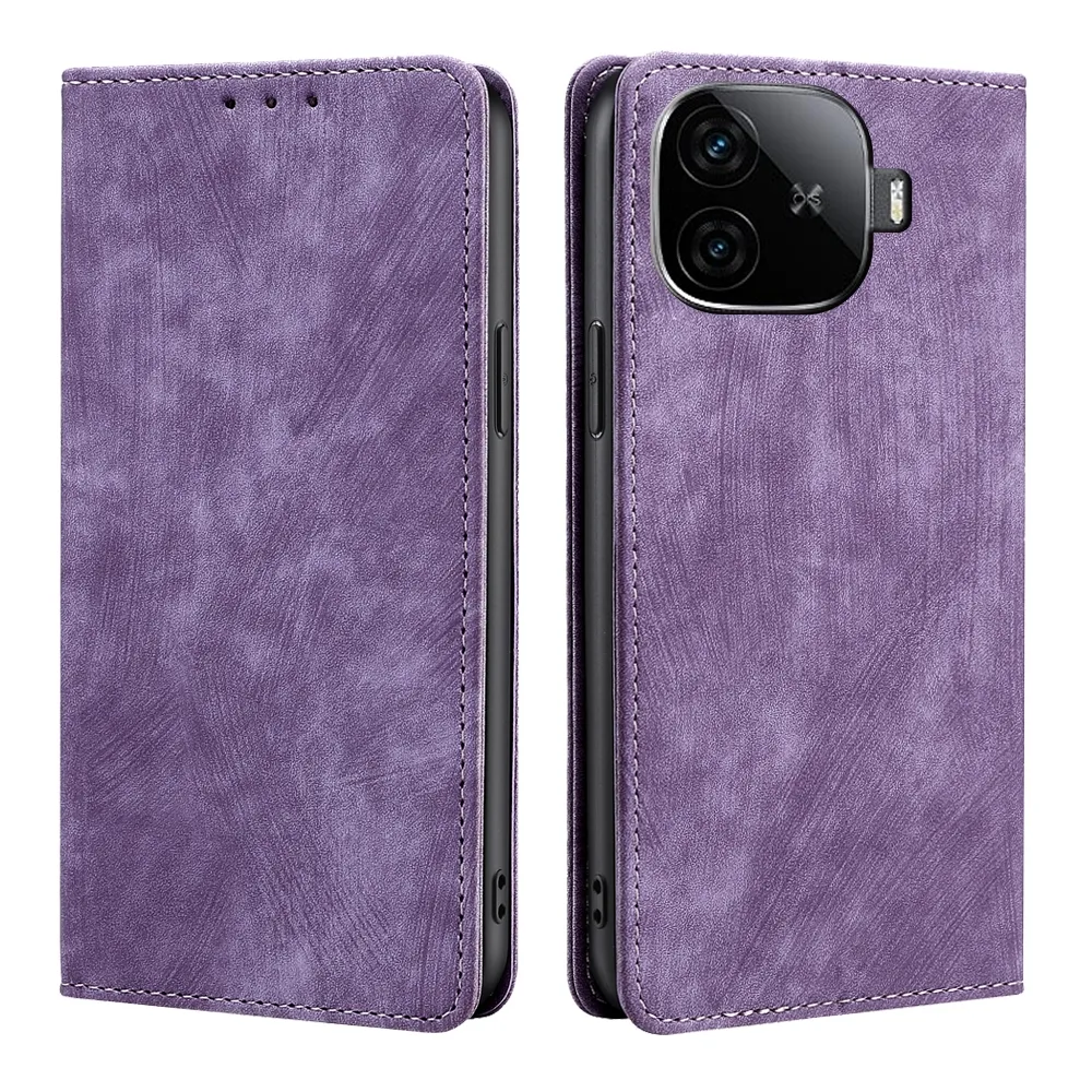 Vivo iQOO Z9 Turbo Z9X Z8 Z8X Z7 Z7X Casing iQOO 12 Pro 5G Flip Leather Cover Anti-theft Wallet Book Case Magnetic Closed