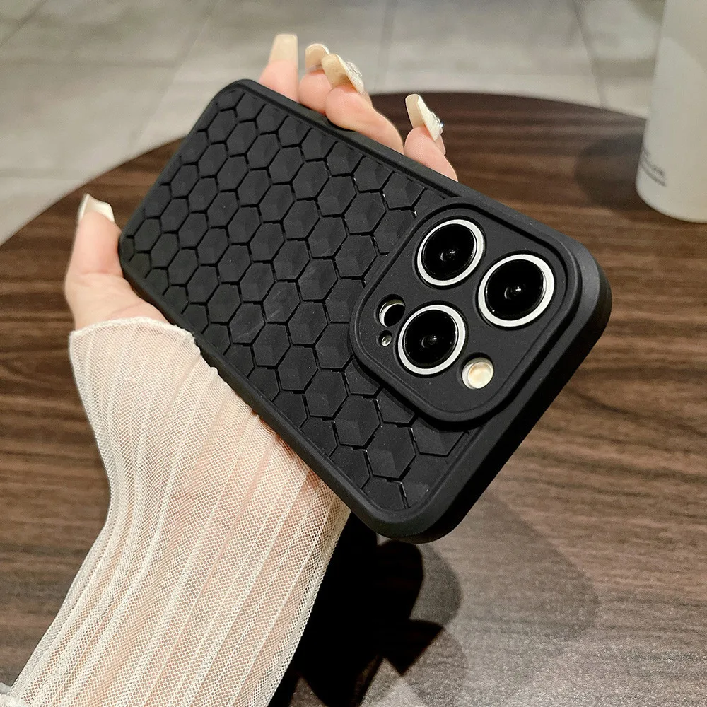 ✨ส่งจากไท❄️การกระจายความร้อน❄️เย็นลง เคสไอโฟน 15 16 pro max 14 plus Soft TPU เคส for iPhone 15 13 14 12 11 pro max case