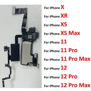 Proximity Light Sensor Flex สําหรับ Iph X XR XS Max 11 12 Pro Max หูลําโพงหูฟัง Flex สาย