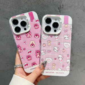 เคสไอโฟน iPhone 13 เข้ากันได้กับ iPhone 16 iPhone 15 Pro Max iPhone 11 X XS XR 7Plus กรณีนุ่มน่ารัก-MSCY274
