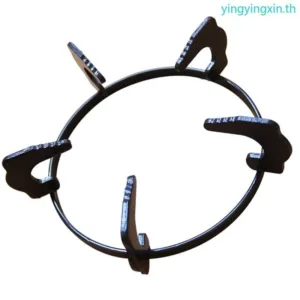 Yin Iron Cooktop Rack 20 2 ซม.แก๊ส Hob กระทะขาตั้ง Slip Proof หม้อสนับสนุนกระทะแหวนเตาเหล็ก Rack สําหรับปลอดภัย Cookin