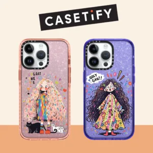 Glitter ShinyCurly haired สาวเคสโทรศัพท์สําหรับ iPhone 16ProMax 16Pro 16Plus 15ProMax 14 13 12 11ProMax กรณีเต็มรูปแบบกันกระแทกปลอกนุ่ม
