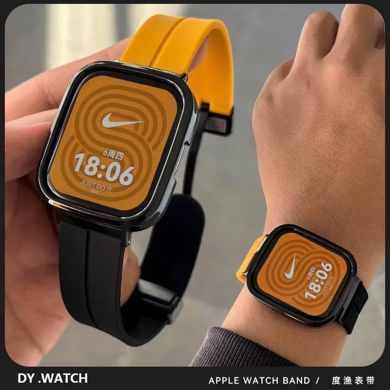 สายซิลิโคนแม่เหล็ก + สําหรับ Xiaomi Redmi Watch 4 3 3 Active Lite เปลี่ยนสายรัดข้อมือสําหรับ Xiaomi Mi Watch Lite สายนาฬิกาอุปกรณ์เสริม